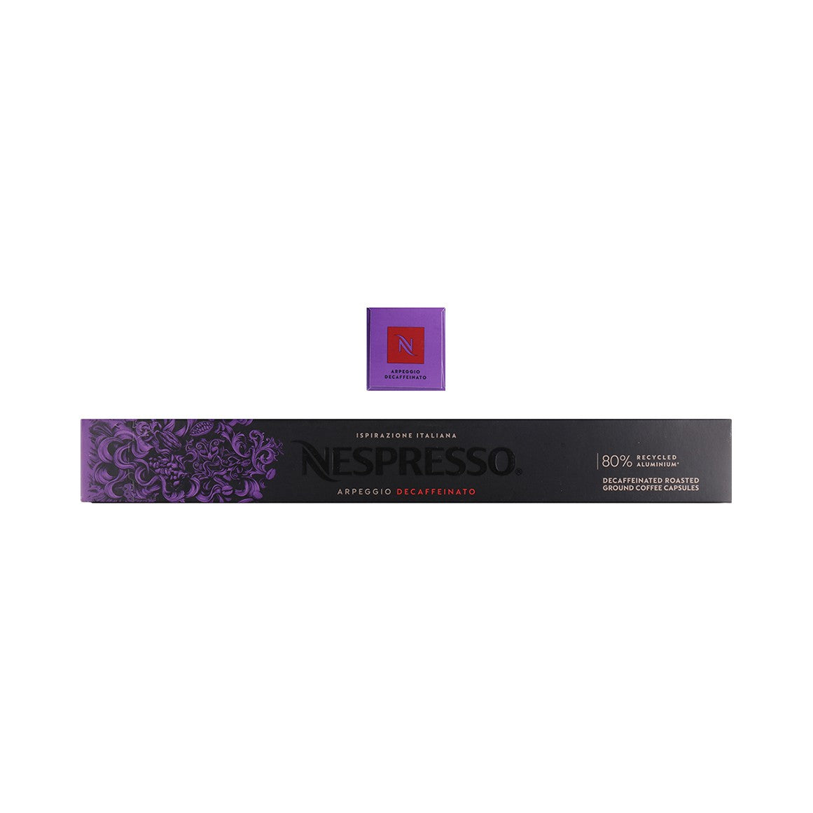 Nespresso Original Arpeggio Decaffeinato - bez kofeīna (10 kapsulas)